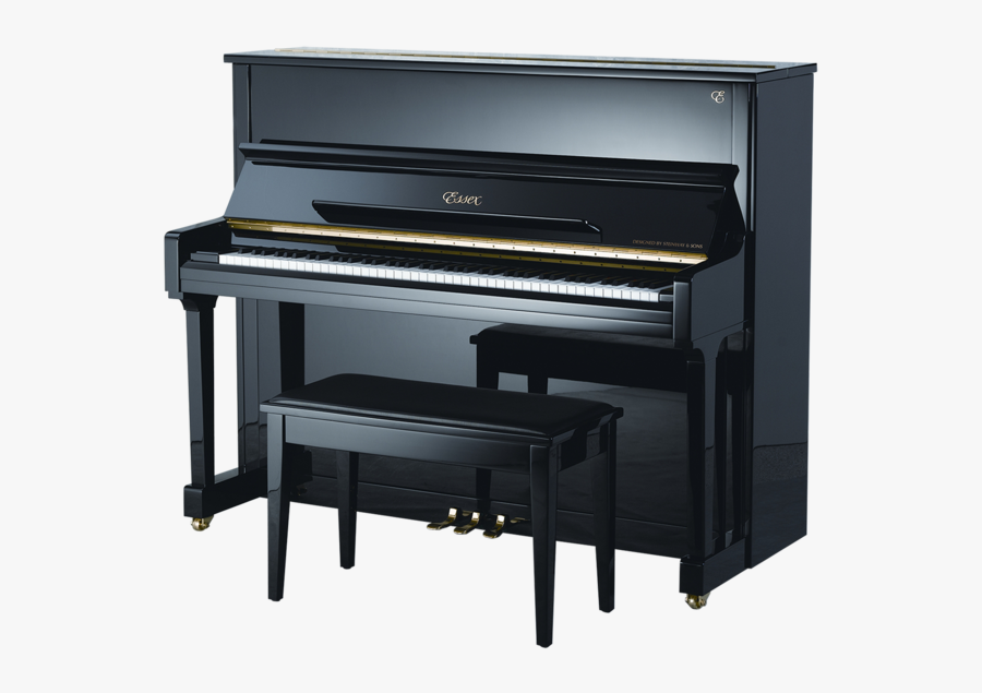 Essex Upright Piano Eup 123e - Essex Piano, Transparent Clipart