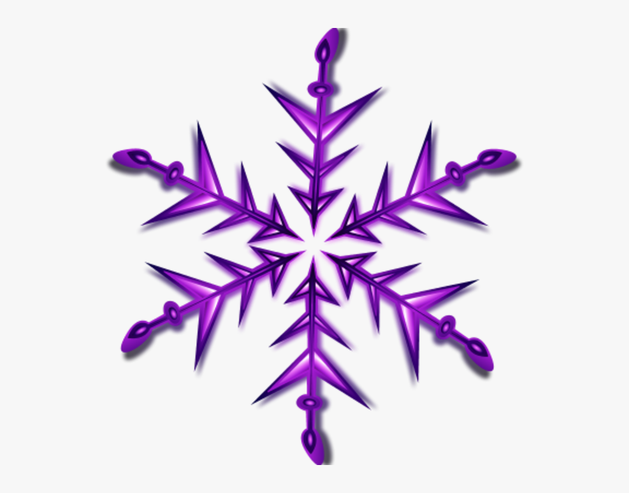 Snowflake - Transparent Background Christmas Star Png, Transparent Clipart