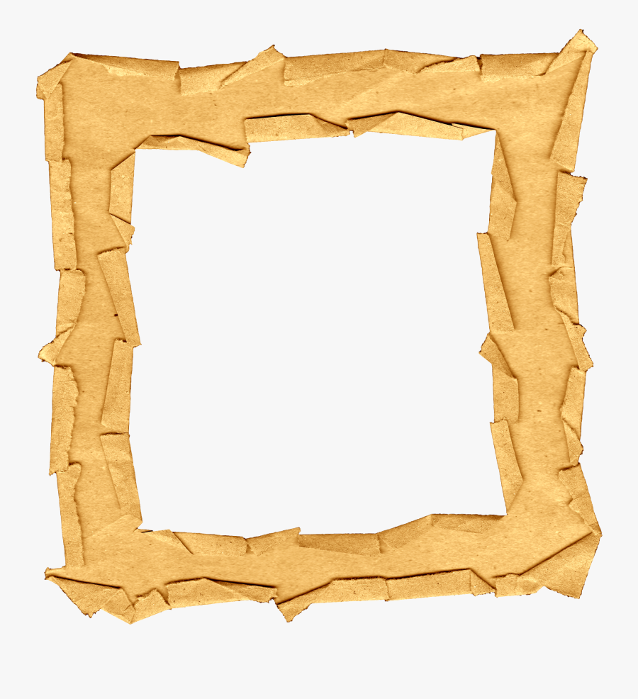 Picture Frame Brown Pretty Digital Free Photo Png Clipart - Picture Frame, Transparent Clipart
