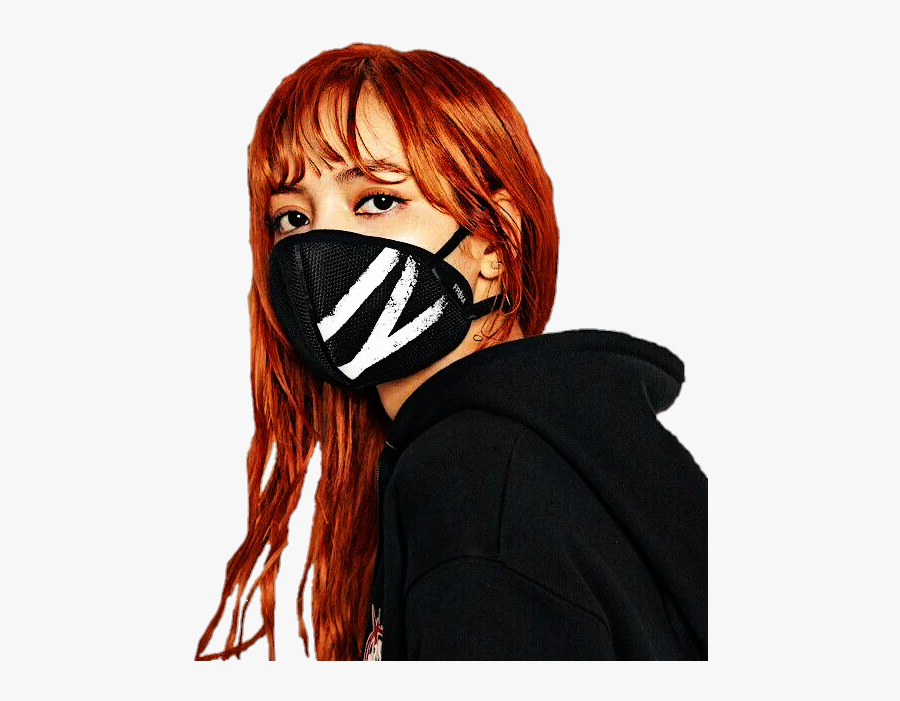 #lisa #nonagon #mask - Lisa Black Face Mask, Transparent Clipart