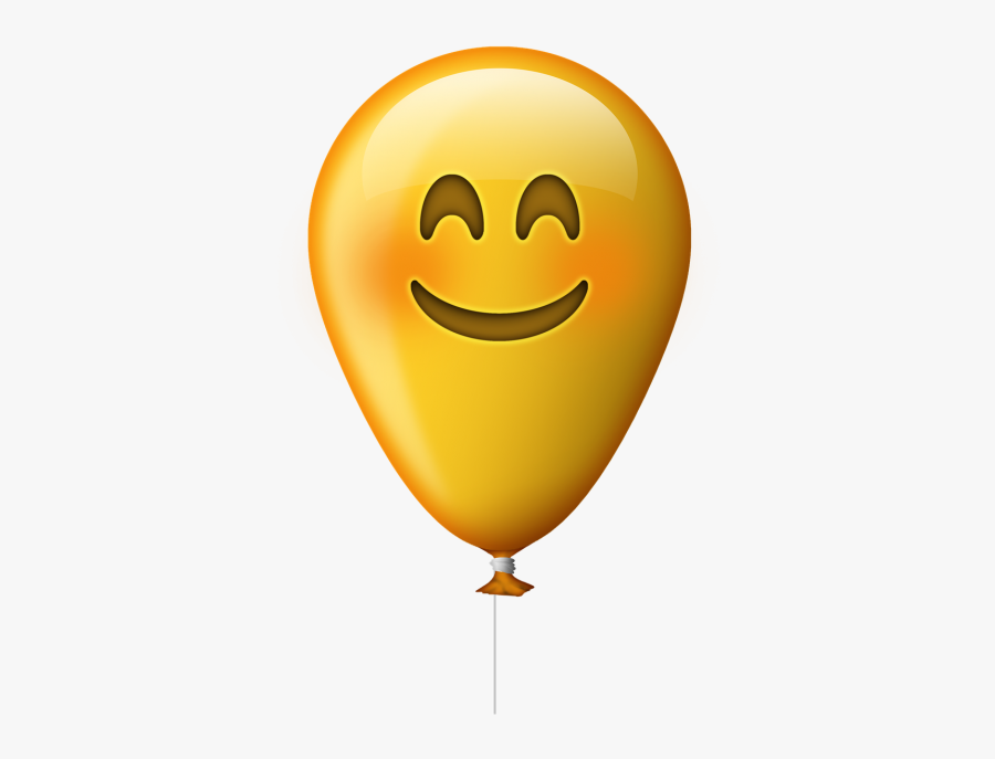 Emoticon Balloon Smile - Happy Balloon, Transparent Clipart