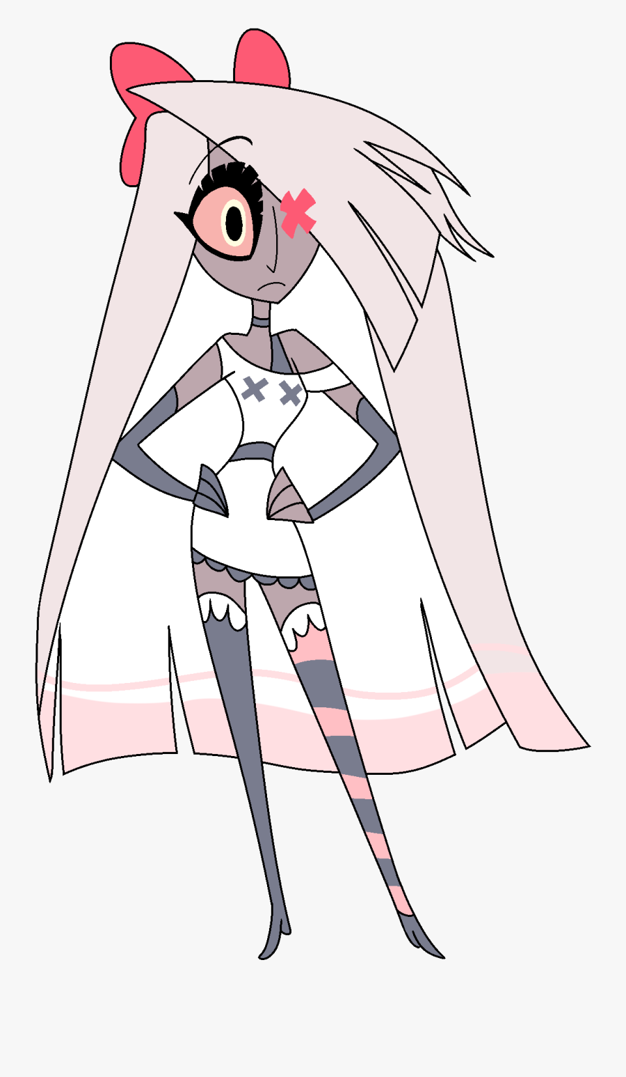 Vaggie Hazbin Hotel Charlie , Transparent Cartoons, Transparent Clipart