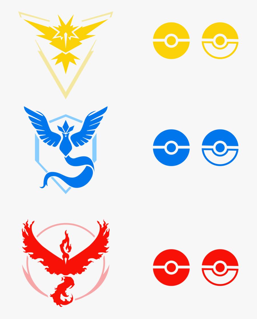 Vector Unity Team - Pokemon Go Team Logo Png, Transparent Clipart