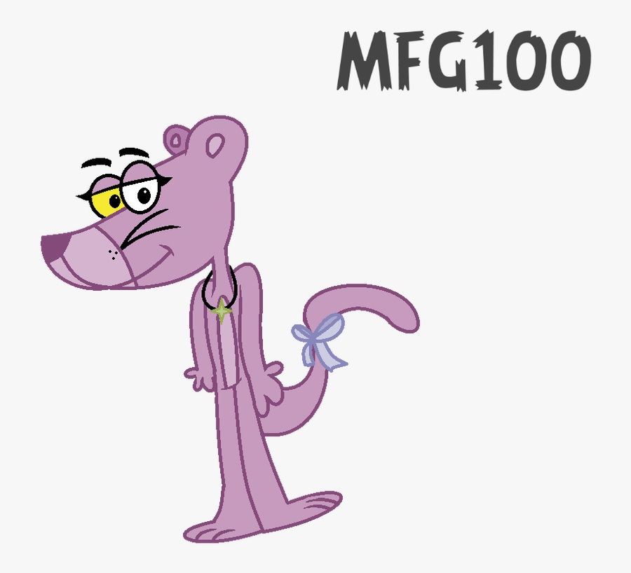 Purple Panther Png - Cartoon, Transparent Clipart