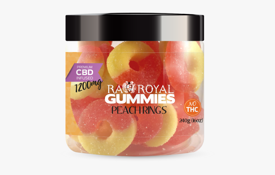 Cbd Gummies Peach Rings, Transparent Clipart