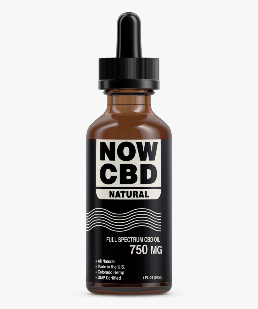 Now Cbd 750mg Oil Tincture - Cannabidiol, Transparent Clipart