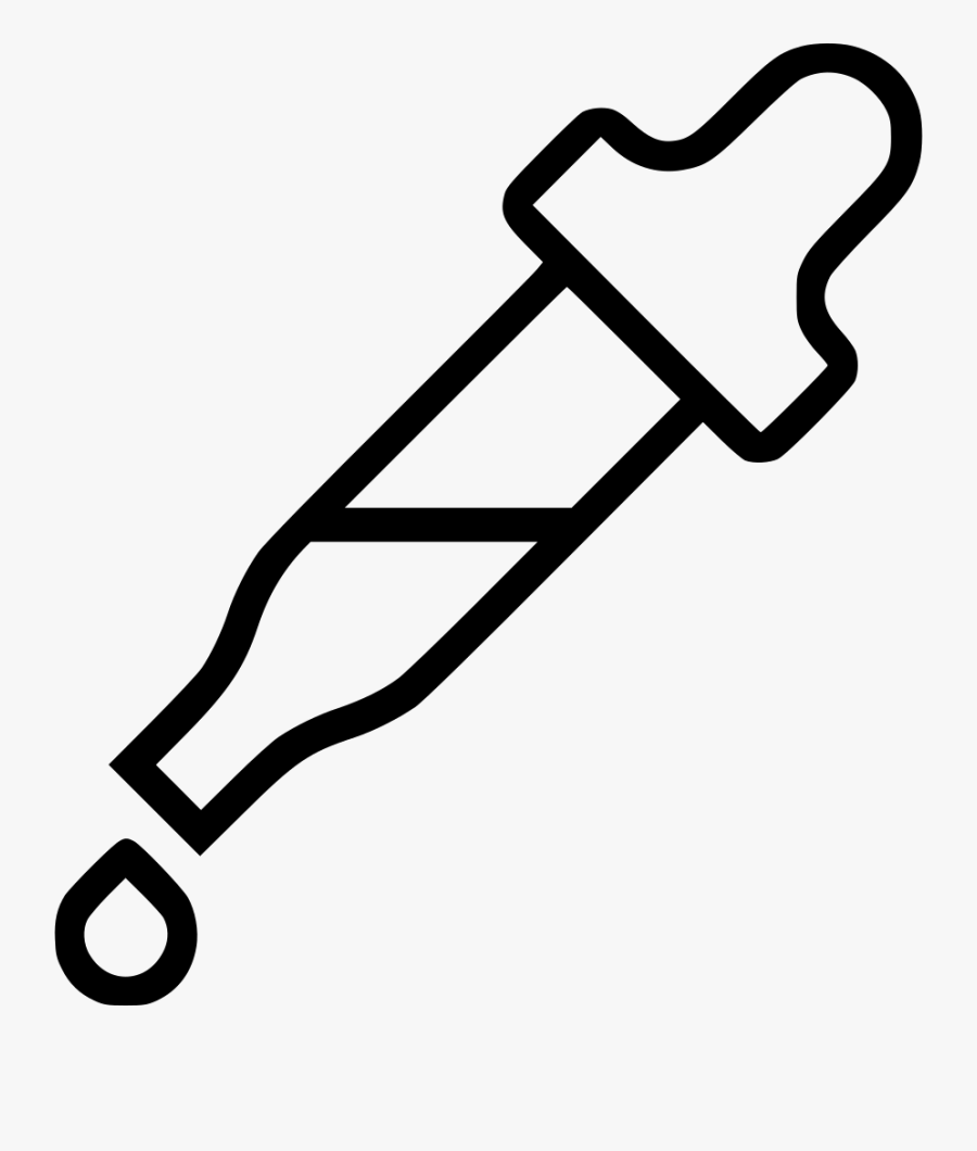 Cbd Icons Tinctures Clipart , Png Download - Eyedropper Vector, Transparent Clipart