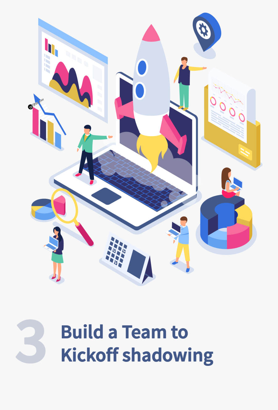 Media Partnership Isometric, Transparent Clipart