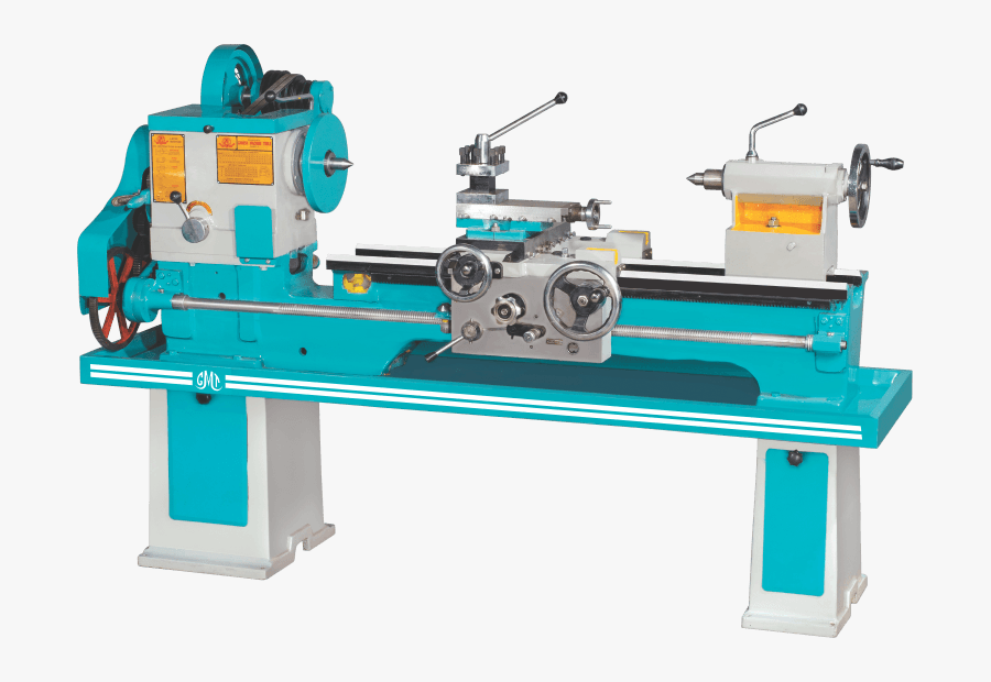 Medium Duty Cone Pulley Lathe Machine - Lathe Machine Pdf Download, Transparent Clipart