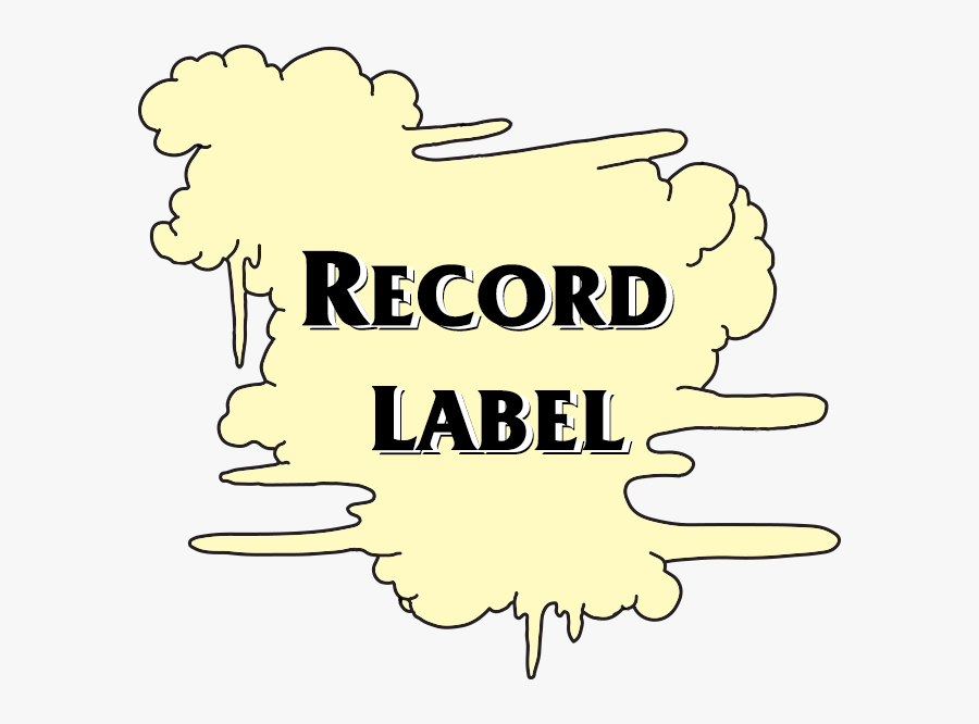 Record Label - Poster, Transparent Clipart