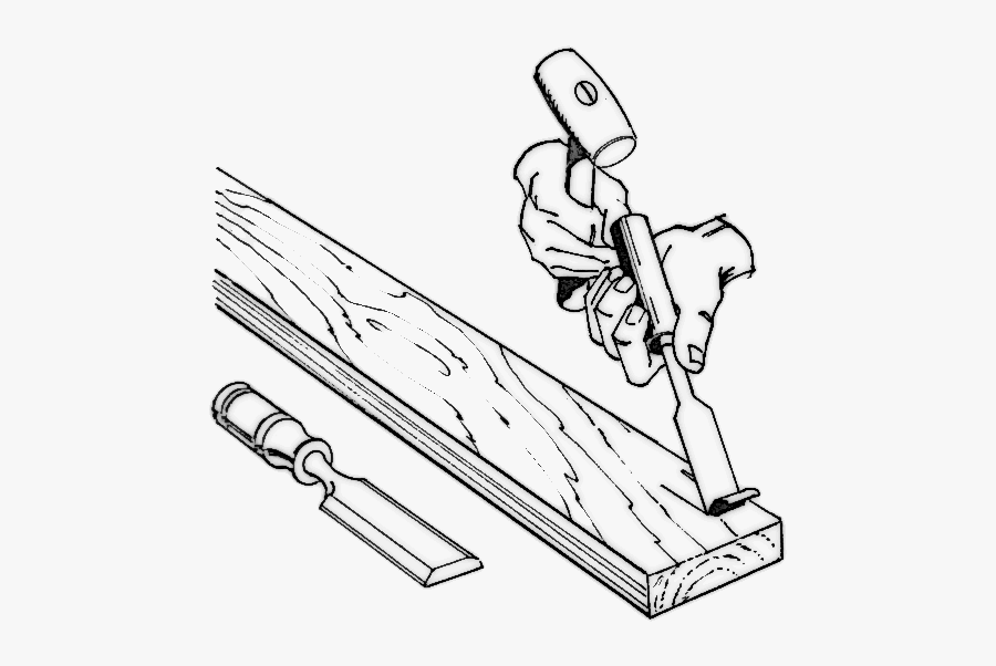 Wood Lathe Gouge File Png - Carpenter Tools Clipart Black And White, Transparent Clipart