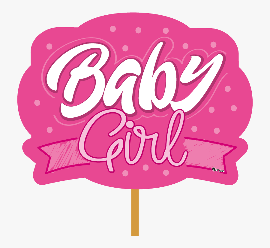 Transparent Pink Baby Shower Clipart - Girl Baby Shower Png, Transparent Clipart