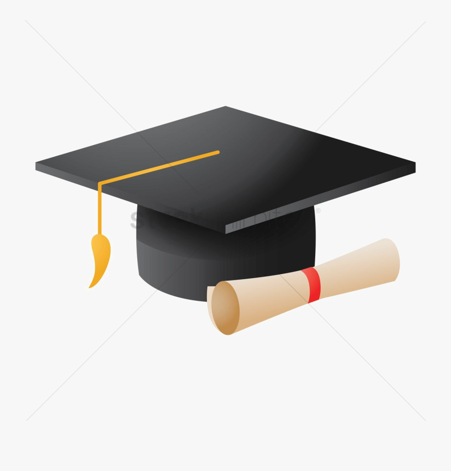 Mortarboard Png Hd - Graduation, Transparent Clipart
