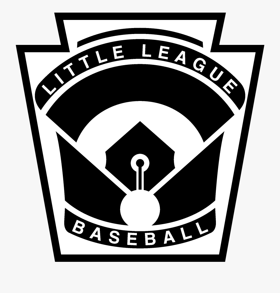 Little League Baseball Logo Black And White - Logo Little League Baseball, Transparent Clipart