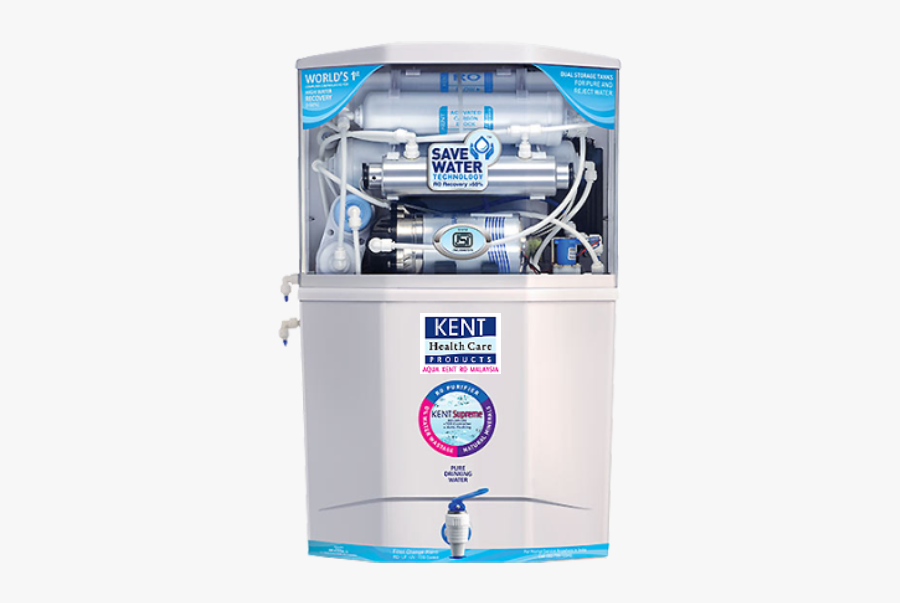 Kent Ro Water Purifier Png Transparent - Kent Supreme Water Purifier, Transparent Clipart