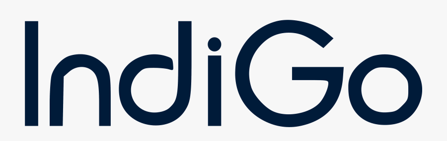 Indigo Airlines Logo Png, Transparent Clipart