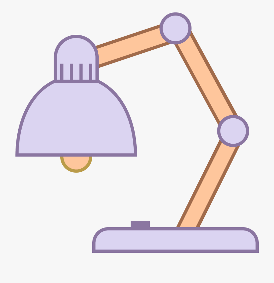 Clip Art Desk Icon Free Download - Desk Lamps Clipart, Transparent Clipart