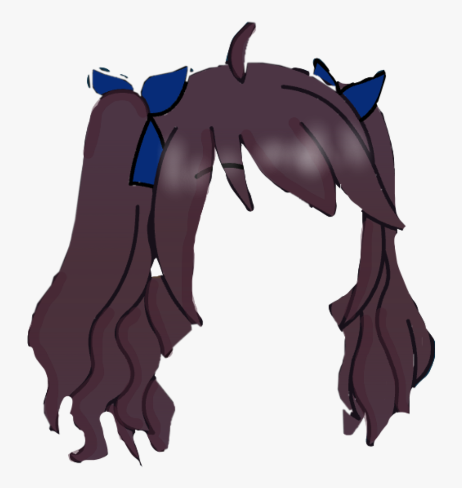 A Hair Style - Gacha Life Hair Style, Transparent Clipart