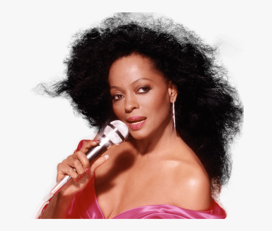 Neck Clipart Short Haircut - Diana Ross, Transparent Clipart