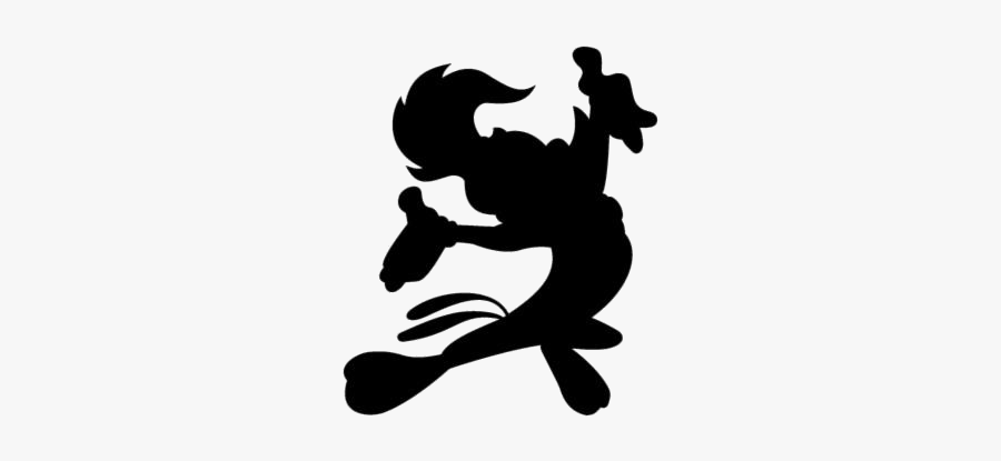 Woody Woodpecker Png Transparent Images - Silhouette, Transparent Clipart