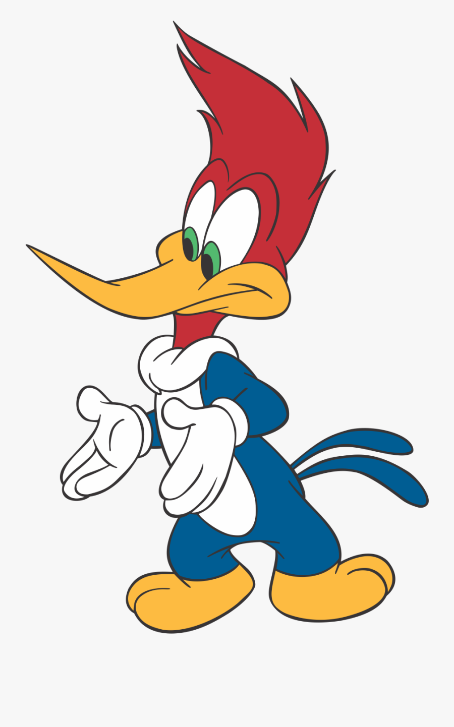 Woody Woodpecker Characters, Woody Woodpecker Cartoon - Woody Woodpecker Clear Background, Transparent Clipart