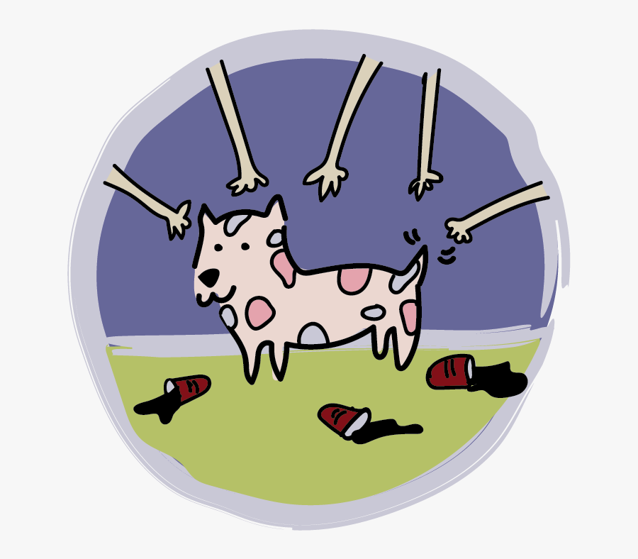 Clipart Walking Fast Paced - Cartoon, Transparent Clipart