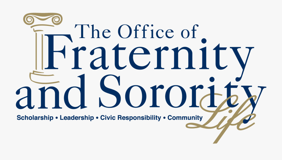 Clip Art Home Page The University - Fraternity And Sorority Life, Transparent Clipart