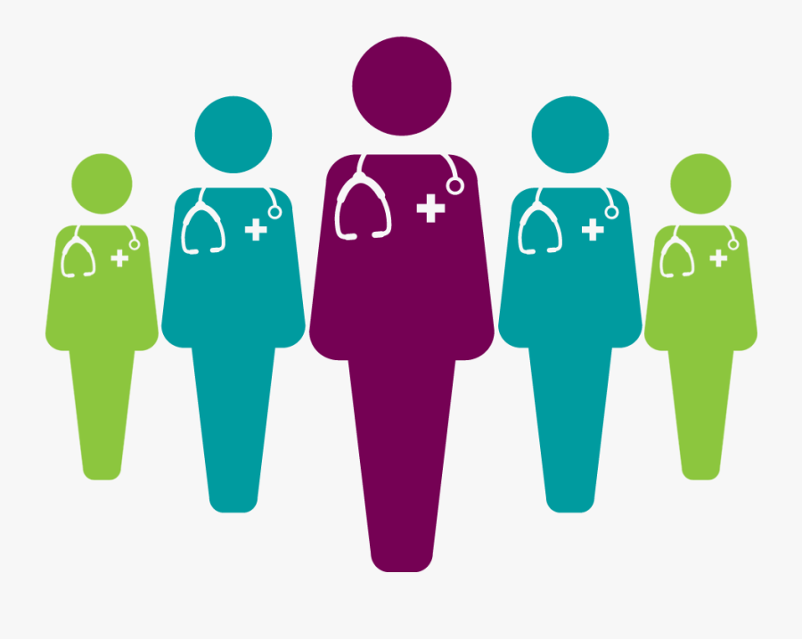 Health Care Team Icon, Transparent Clipart