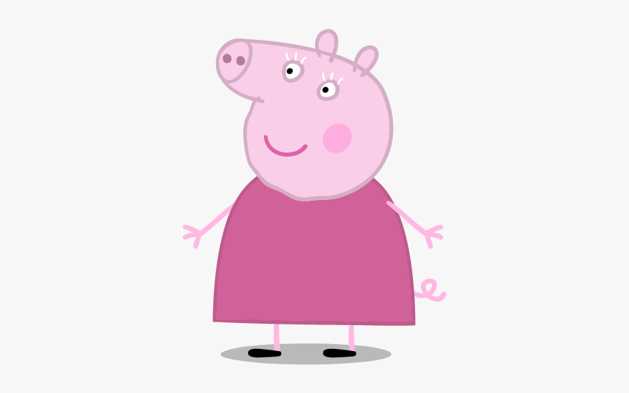 Granny Pig - Grandma Pig Peppa Pig, Transparent Clipart