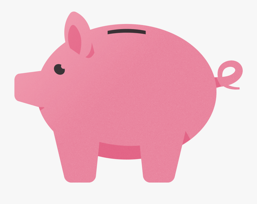 Use Piggy Bank Cut-outs To Teach Students About "emotional - Domestic Pig, Transparent Clipart