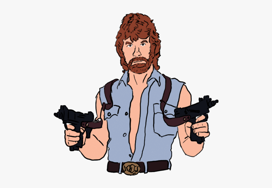Chuck Norris By Normantweeter - Chuck Norris Clipart, Transparent Clipart