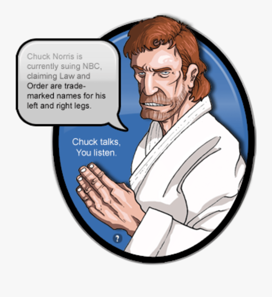 Chuck Norris Facts, Transparent Clipart