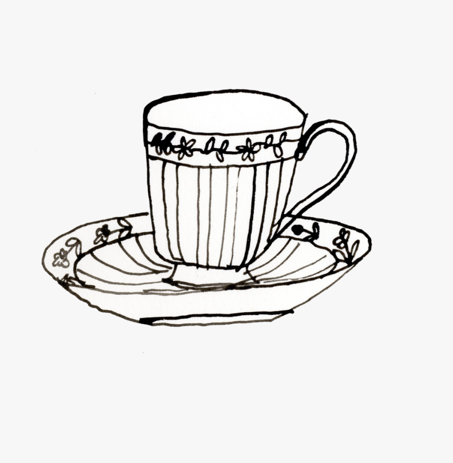 Clip Art Hd Cup Of Tea - Saucer, Transparent Clipart