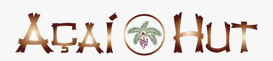 Acai Hut Austin Logo, Transparent Clipart