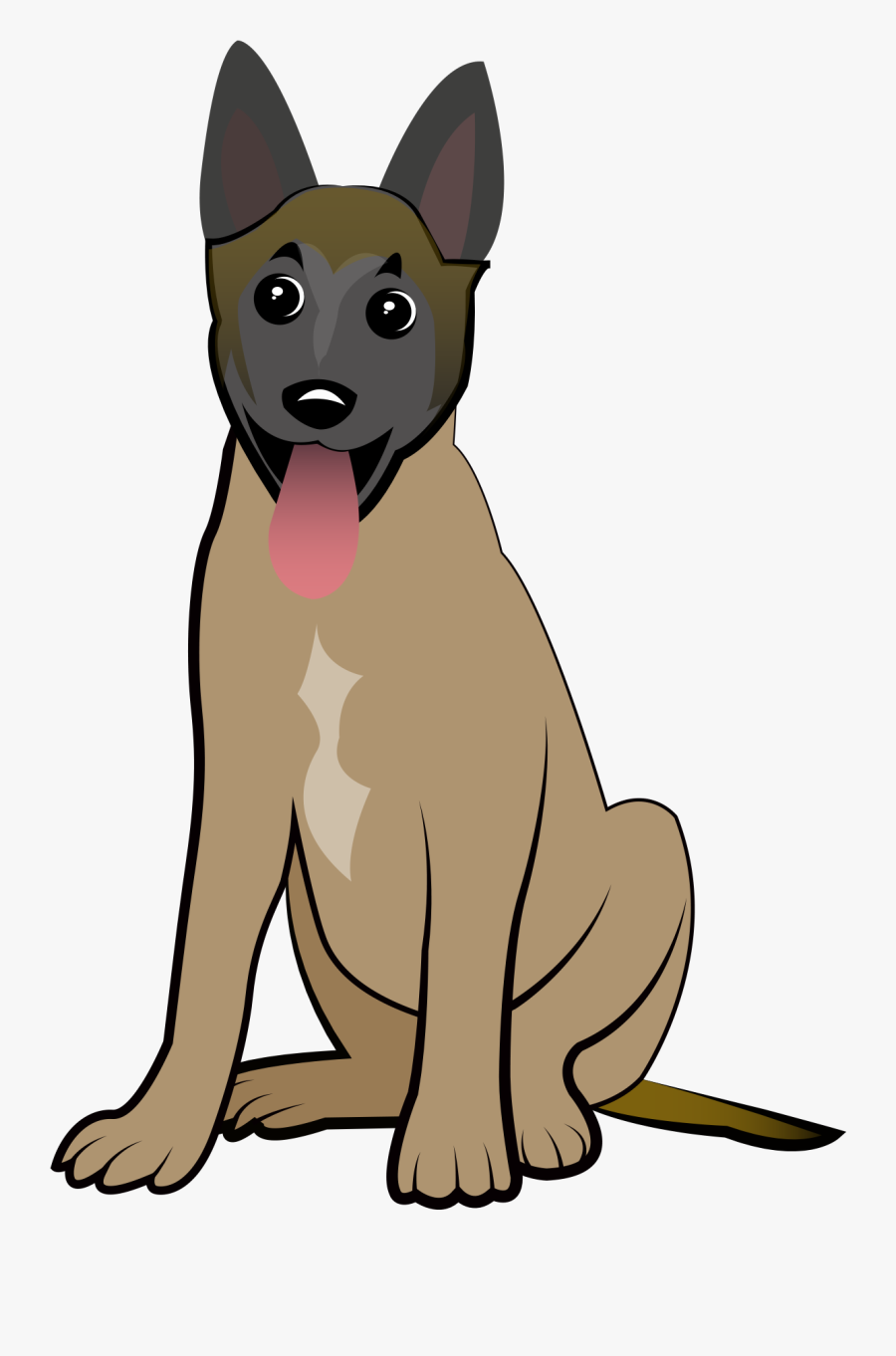 9 Belgain Malinois - Belgian Malinois Clipart, Transparent Clipart