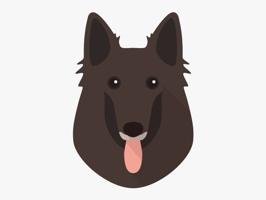 Yappicon - Belgian Tervuren Dog Cake, Transparent Clipart