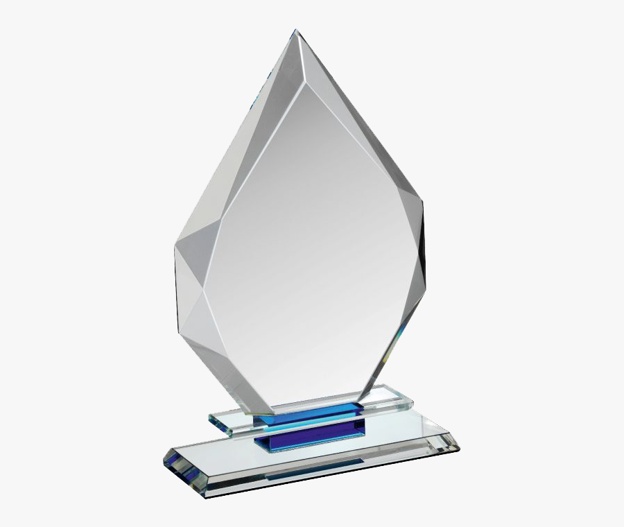 Glass Award Png - Award Trophy Crystal Png, Transparent Clipart