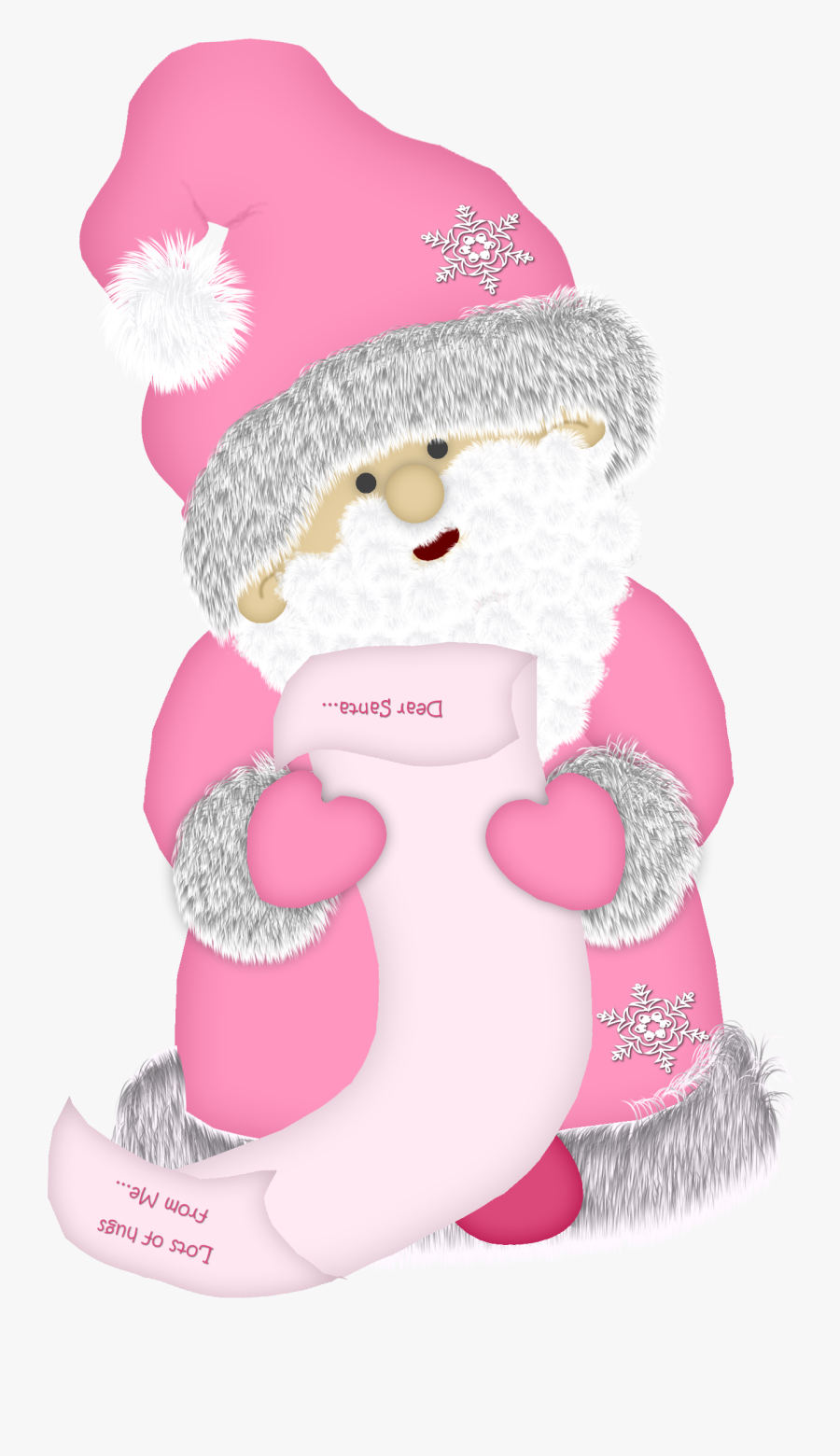 Transparent Christmas Thank You Clipart - Pink Christmas Bells Clipart, Transparent Clipart