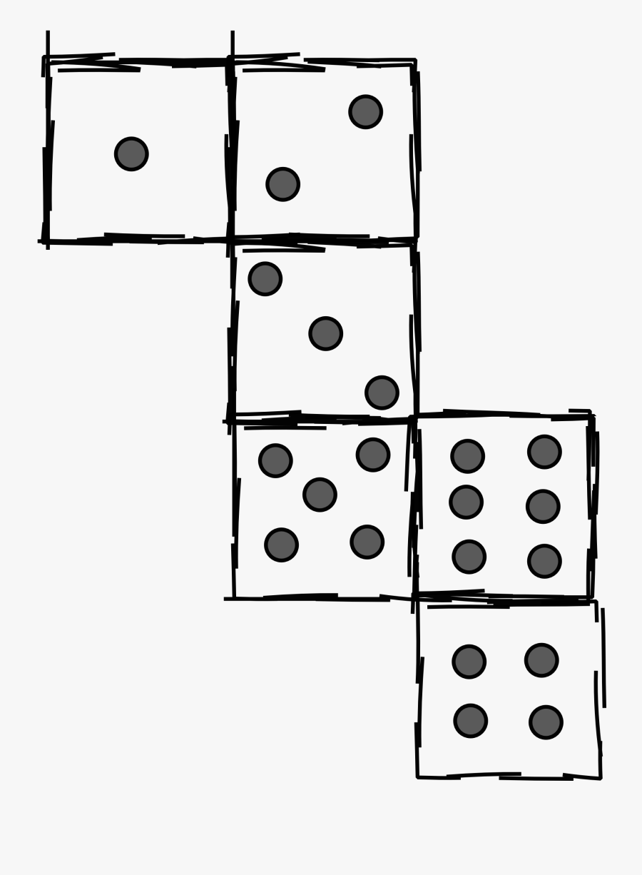 Images Of Foldable - Net Of A Dice, Transparent Clipart