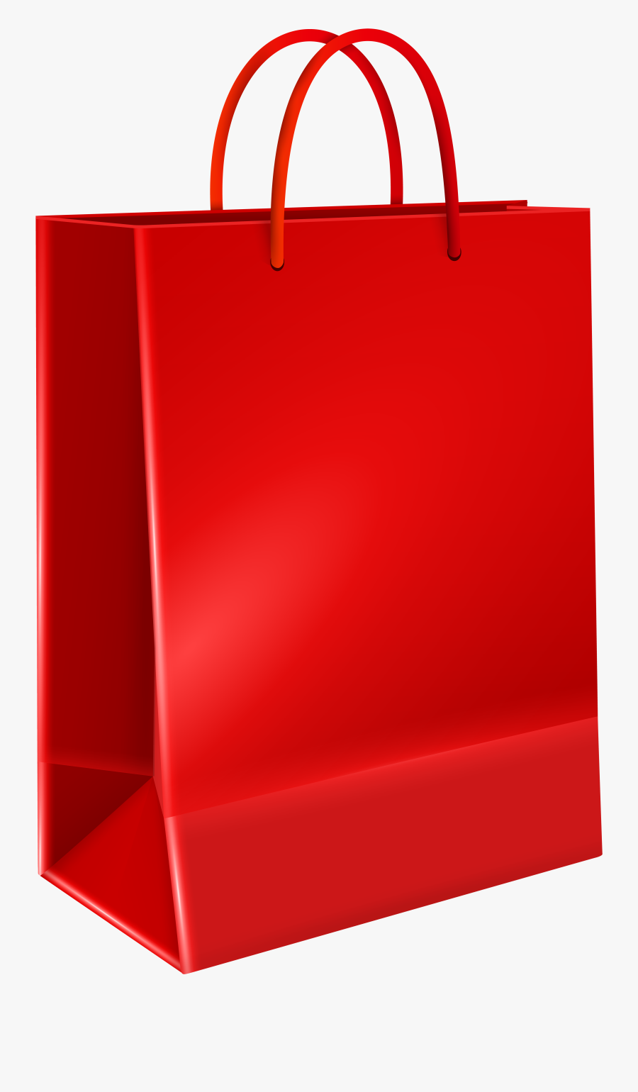 Shopping Bags & Trolleys Clip Art - Gift Bag Transparent Background, Transparent Clipart