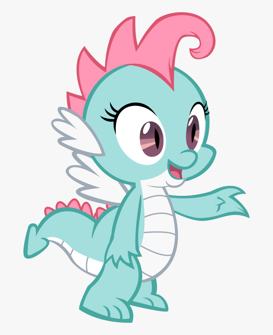 Dim Sum The Dragon, Oc Only, Safe, Simple Background, - Spike Fan Art Mlp ,  Free Transparent Clipart - ClipartKey