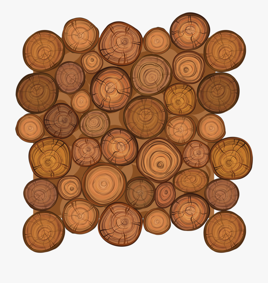 Bullet Clipart Wood Png - Stylized Wood Cut Texture, Transparent Clipart