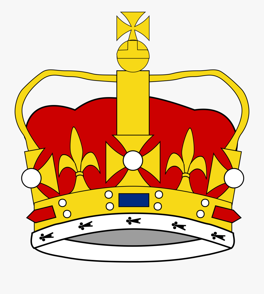 Symbol,crown,yellow - King George The Third Crown, Transparent Clipart