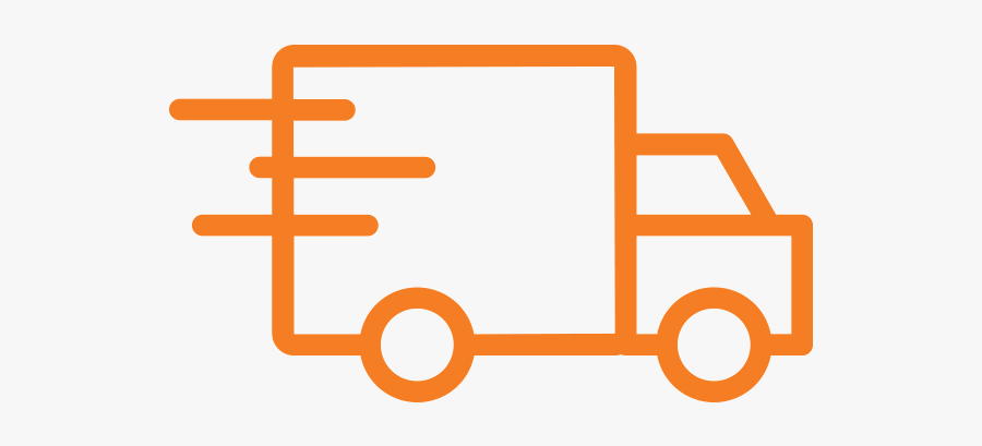 Icon Of A Truck Driving - Truck Symbol, Transparent Clipart