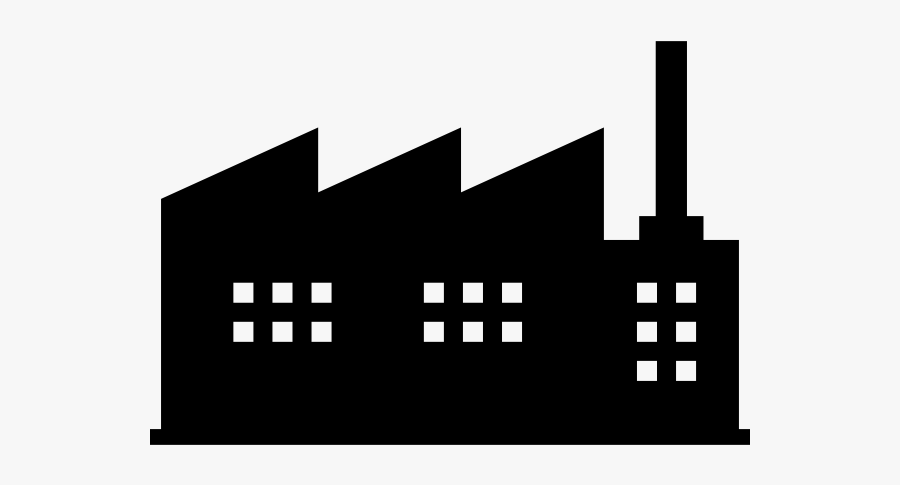 Factory Clipart Manufacturing Facility - Manufacturing Facility Factory Icon , Free Transparent
