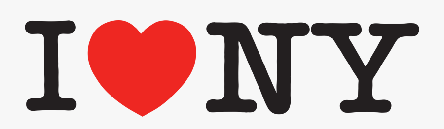 When I Designed Love - Love New York American Typewriter, Transparent Clipart