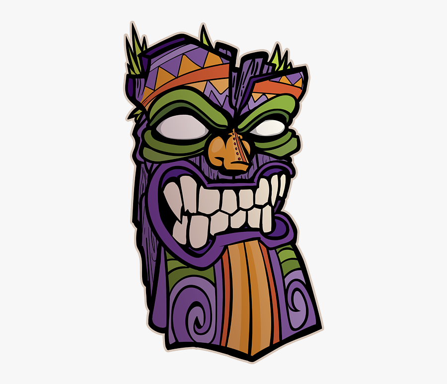 Tiki Mask, Transparent Clipart