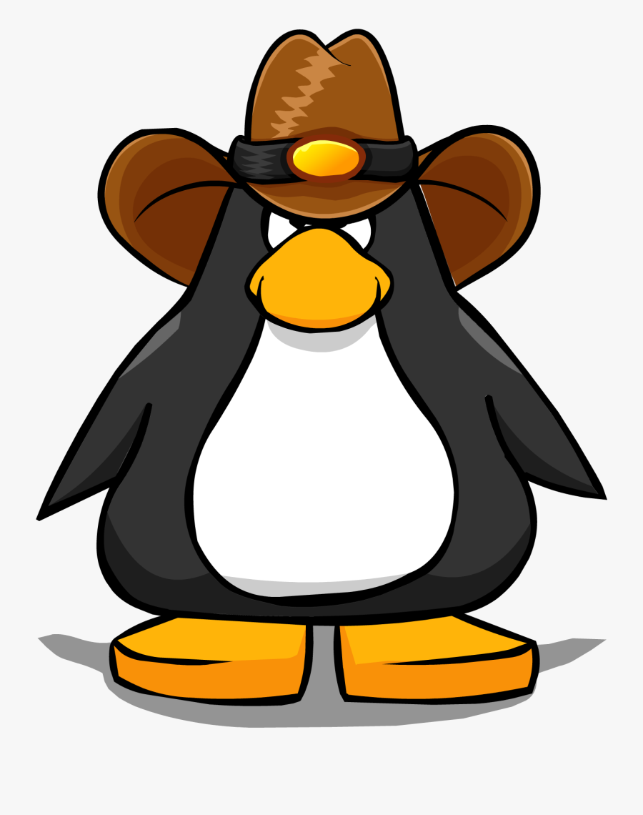 Penguin Clipart Walking - Penguin With Santa Hat, Transparent Clipart