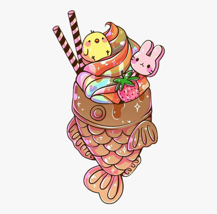 #foodie #food #adorable #kawaii #cute #kawaiifood, Transparent Clipart