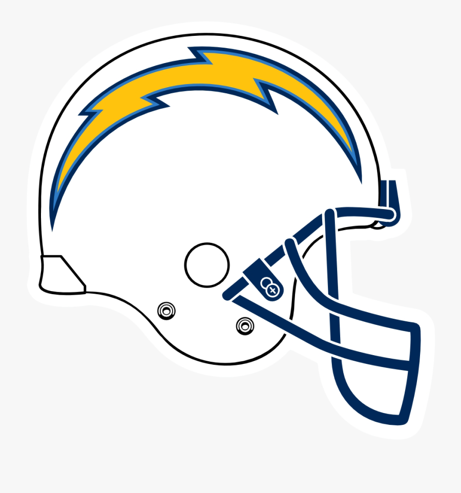 Los Angeles Chargers Helmet Logo Clipart , Png Download - Los Angeles Chargers Helmet Logo, Transparent Clipart